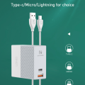 Kucni punjac LDNIO A2620C PD+QC3.0 65W sa Type C na Type C kablom