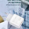 Kucni punjac LDNIO A2421C 22.5W PD + Fast Charger sa Type C kablom beli