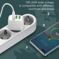 Kucni punjac LDNIO A3312 3xUSB 5V 3.4A 17W sa Type C kablom beli