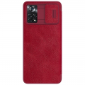 Torbica Nillkin Qin Pro za Xiaomi Poco X4 Pro 5G crvena