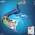 Data kabl LDNIO LS441 micro USB sivi 1m