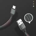 Data kabl LDNIO LS441 micro USB sivi 1m