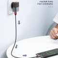 Data kabl LDNIO LS432 iPhone lightning crni 2m