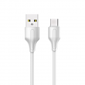 Data kabl LDNIO LS541 2.1A Type C beli 1m