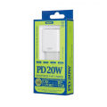 Kucni punjac REMAX RP-U68 QC+PD Fast charger 20W beli