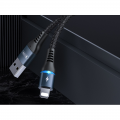 Data kabl REMAX Colorful RC-152a Type C crni 1m