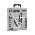 Data kabl REMAX Kaway RC-150i za iPhone lightning crni 1m