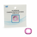Metalna zastita kamere za Samsung G920 S6 pink
