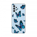 Torbica Silikonska Print Skin za Samsung A135F Galaxy A13 4G Blue butterfly