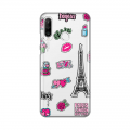Torbica Silikonska Print Skin za Huawei P30 Lite Love Paris