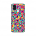 Torbica Silikonska Print Skin za Samsung A217F Galaxy A21s Colorful cubes