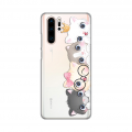 Torbica Silikonska Print Skin za Huawei P30 Pro Cats