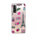 Torbica Silikonska Print Skin za Huawei P Smart 2021 Love Paris