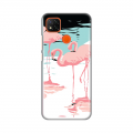 Torbica Silikonska Print za Xiaomi  Redmi 9C/10A Pink Flamingos
