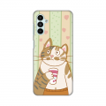 Torbica Silikonska Print za Samsung A136B/A047F Galaxy A13 5G/A04s Cool Cat
