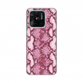 Torbica Silikonska Print za Xiaomi Redmi 10C Pink Snake