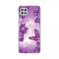 Torbica Silikonska Print za Samsung A22 5G  Butterfly And Flowers