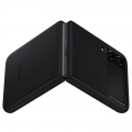 Samsung torbica kozna za F711B Galaxy Z Flip 3 5G crna (EF-VF711-LBE)