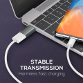 Adapter LDNIO LC140 USB na Type C sivi