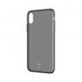 Torbica Baseus Simple with pluggy za iPhone X crna