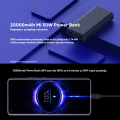 Back up baterija Xiaomi 50W 20000 mAh crna