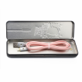Data kabl REMAX Knight RC-043i za iPhone lightning roze 1m