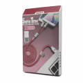 Data kabl REMAX Binary RC-025t za iPhone lightning/micro USB pink 1m