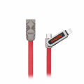 Data kabl REMAX Armor RC-067t za iPhone lightning/micro USB crveni