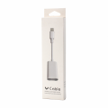 Adapter za slusalice i punjenje IP-8 iPhone lightning beli