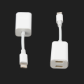 Adapter za slusalice i punjenje IP-8 iPhone lightning beli