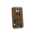 Torbica silikonska Cream za Samsung I9600 S5/G900 crna