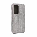 Torbica Flip Crystal za Huawei P40 Pro srebrna