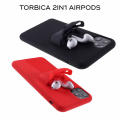 Torbica 2in1 airpods za iPhone 7 Plus/8 Plus crna