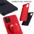 Torbica 2in1 airpods za iPhone 7 Plus/8 Plus crna