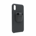 Torbica 2in1 airpods za iPhone X/XS crna