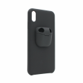 Torbica 2in1 airpods za iPhone XS Max crna