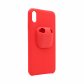 Torbica 2in1 airpods za iPhone XS Max crvena