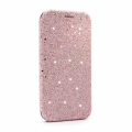 Torbica Flip Diamond za iPhone XS Max roze