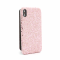 Torbica Flip Diamond za iPhone XS Max roze
