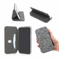 Torbica Flip Diamond za iPhone XS Max srebrna
