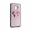 Torbica Shiny mouse za Samsung A730F Galaxy A8 Plus 2018 roze