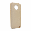 Torbica Crystal Dust za Motorola Moto G6 Plus zlatna