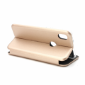 Torbica Teracell Flip Cover za Motorola Moto E6 zlatna