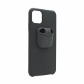 Torbica 2in1 airpods za iPhone 11 Pro Max 6.5 crna