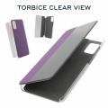 Torbica Clear View za Samsung A415F Galaxy A41 crna