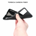 Torbica Carbon fiber za Huawei P40 crna