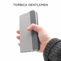 Torbica Gentlemen za Huawei P40 siva