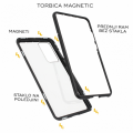 Torbica Magnetic za Huawei P40 crna