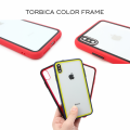 Torbica Color Frame za Huawei P40 Lite E crvena