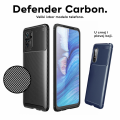 Torbica Defender Carbon za Huawei Y6p crna